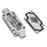 PST-PBT-3P - Caja de Conexión Exterior / IP66 / 3 Líneas / Terminales Tipo Herradura / Calibre 12-22 AWG / -40°C a +120°C