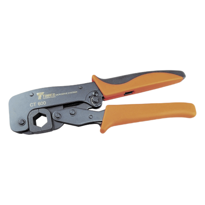 CT-600 - Pinzas para Plegar Conectores de Anillo en Cables LMR-600