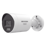DS-2CD2087G3-LI2UY - Bala IP / 8 Megapixel / Lente 2.8 mm / 40 m IR + Luz Blanca / 131 pies / IP67 NEMA 4X / WDR 130 dB / Dual Micrófono / AcuSense 3.0
