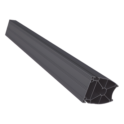 SDJH124 - Pilar de aluminio / 1500mm (4.92 ft) / Estructura modular / Acabado anticorrosivo / Carga industrial