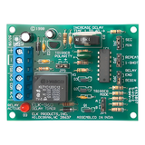 ELK960 - Relevador Con Temporizador / 3-60 Seg o 3-60 Min  / Activación de Disparo Positivo o Negativo / Alimentación 12-24 Vcc