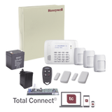 VISTA48-PLUS-MINI - Kit VISTA-48 / teclado+receptor 6162RF / 2 contactos 5800MINI / 3 PIR 5800PIR / control remoto / hasta 48 zonas / 3 particiones