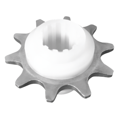 FORCE-SPROCKET-C - Componente de Transmisión para Puerta de Garaje / Riel Tipo C / Aleación Industrial / Motor 100 kg / Operación -40°C a 65.5°C / Seguridad por Interrupción de Haz