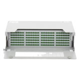 ODU19T-B144-B - Distribuidor de Fibra Óptica / 144 Empalmes / 144 Acopladores SC/APC / 144 Pigtails SC/APC / 19" / 5 UR / 260 mm (10.2") Profundidad