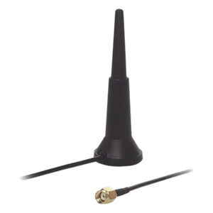 PR1KRD30 - Antena WiFi Doble Banda / 2.4-5.9 GHz / 3 dBi / RP-SMA / 1.5 m (4.9 ft) / Magnética