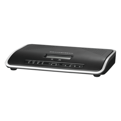 UCM-6202 - Conmutador IP-PBX de 2 puertos FXO + 2 FXS, 30 llamadas concurrentes, 500 usuarios y doble puerto Gigabit