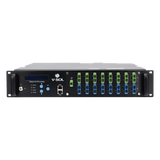 V8816W-16P-22 - Amplificador Óptico EYDFA / 16 Puertos 1550 nm / Salida 22 dBm / GPON EPON XGS-PON / Gestión SNMP y Web