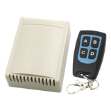ACCESS8074P - Receptor de 4 Canales / 433.92 MHz / 40 Transmisores / 12VDC / Alcance 30 m / 81x38x22 mm (3.2x1.5x0.9 in)