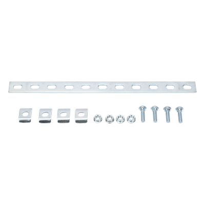MG-51-KIT4EZ - Kit de uniones y derivaciones para charola / Acero al carbono / Acabado electrozincado 15-20 μm / 4 clemas / Clip ED275