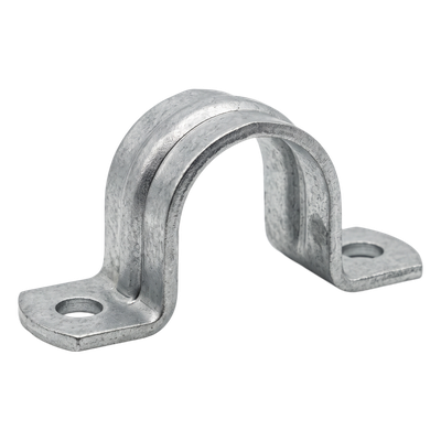 SHOE212 - Abrazadera Omega / Conduit Pared Gruesa 2-1/2" (63 mm) / Acero Pregalvanizado / Fijación Tornillo #12