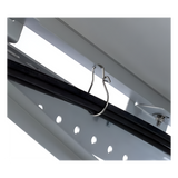 WH10SS-C - Gancho para cable solar / Nylon 6.6 resistente a intemperie / Capacidad 1.81 pulgadas (46mm) / 50 lbs tracción / Paquete 100 pz