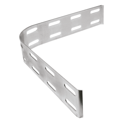 CH-BDA-CD-45EZ - Bajada de cable doble / 45 mm ancho / Acabado galvanizado electro-zinc / Kit MG51KIT1EZ incluido
