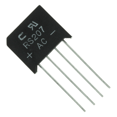 RS-204AC - Puente Rectificador / 2 A / 50 A Sobrepico / 175°C / Epoxy