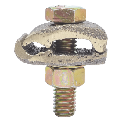LP-CU-250 - Conector Cable a Superficie Plana / Bronce 100% / Cable 2/0-250 MCM / Sin Soldadura Exotérmica / 3x4.5 cm (1.2x1.8 in)
