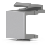 UACC-KEYSTONE-BLANK-INSERT - Insertos Ciegos Keystone / Snap-In / 24 Piezas / 16.3 x 14.6 x 18 mm (0.64 x 0.57 x 0.7") / ABS Retardante a la Flama