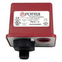 PS252 - Supervisor de Presión / Doble Contacto SPDT / Ajustable 10 a 60 PSI / NFPA 72 / Sin Herramientas