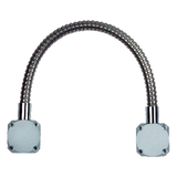 9509 - Loop para Cable / Montaje Superficie Lado Bisagra / 4-Conductor Cal 22 o 2-Conductor Cal 18 / 7 pulgadas (177.8 mm) / Uso Pesado / Acabado Plata