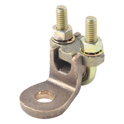TG-CR14-ET - Conector Bimetálico Mecánico / Borne 1/2" a Cable / Rango 1/0 AWG a 250 KCMIL / Bronce Estañado / Antivandálico