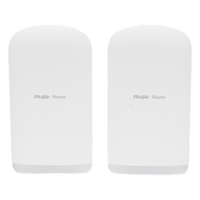 RG-EST350G - Kit Punto a Punto / Wi-Fi 5 867 Mbps / 5 GHz / Alcance 5 km (16,404 ft) / Antena 16 dBi / 3 Puertos Gigabit / IP55 / Administración Cloud