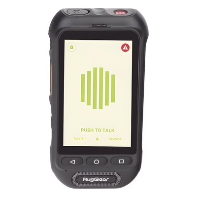 RG360-TSMART - Kit de Radio PTT / Servicio Avanzado 12 Meses / GPS y Mapa / Altavoz 105 dB / Batería 3000 mAh