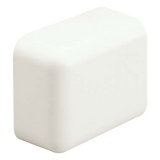 ECF10IW-X - Tapa Final, para uso con canaleta LD10, material ABS, Color Blanco Mate