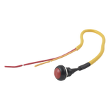 XMRPANIC - Botón de Pánico / 9 Contactos / Cable 300 mm / Señal PGM / Uso Vehicular / IP Resistente