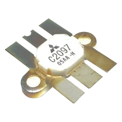 2SC2097 - Transistor  de Silicio NPN Epitexial, 30 MHz, 13.5 Vcc, 70 Watt, T-40E.