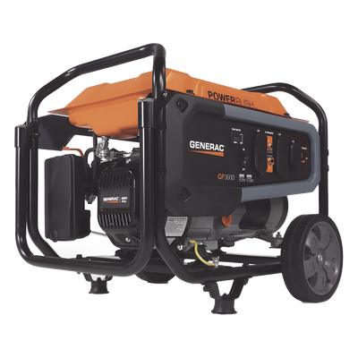 GP3600 - Generador Portátil a Gasolina / 3.6 kW Nominal / 4.5 kW Arranque / 120Vca / Tanque 14 L / Hasta 10.5 h Operación