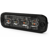 ED3802RGAW - Luz Auxiliar de 16 LED, Rojo/Verde/Ambar/Blanco, Lente Transparente