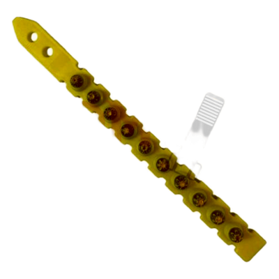 9097-01-027-2 - Cartucho Industrial para Fijación Directa / Calibre 27 / Casquillo Bronce 8x9 mm / 100 Piezas / Intervalo 4 mm