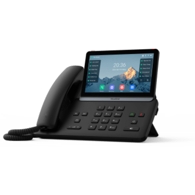 SIP-T87-W - Teléfono IP Ejecutivo SIP-T87W de Yealink con Pantalla Táctil Ajustable de 7 Pulgadas Wi-Fi 6 Bluetooth 5.0 y Cancelación de Ruido por IA