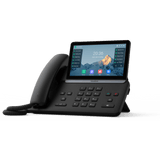 SIP-T87-W - Teléfono IP Ejecutivo SIP-T87W de Yealink con Pantalla Táctil Ajustable de 7 Pulgadas Wi-Fi 6 Bluetooth 5.0 y Cancelación de Ruido por IA