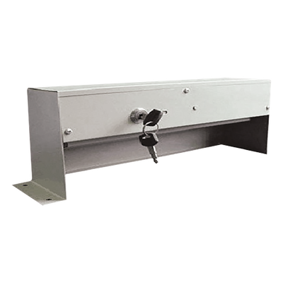 DS-PD1-EB-PF - Botón de Pánico Tipo Pedal / Contacto NO/NC / Construcción Metálica / 333 x 88 x 145 mm / 1 kg / Para Paneles AX Hybrid PRO