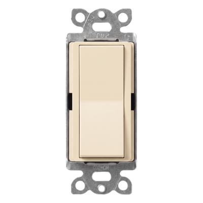 SC1PSBIL - Interruptor de Paleta Unipolar / 15 A / 120-277 V / Iluminación y Motores / Terminales de Tornillo
