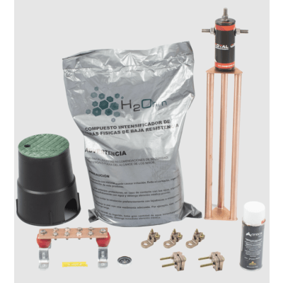 Total Ground Kit de Puesta a Tierra / 30 A / Resistencia < 2 Ω KITMASTER30ABV2