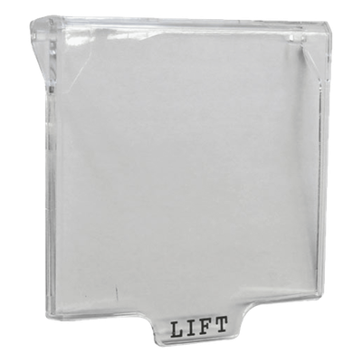 WCP0020 - Cubierta para pulsador de alarma / Resistente a la intemperie / Compatible EC0020 e IC0020 / Tapa transparente
