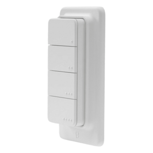 SHELLYBLURCBUT4 - Botón Inalámbrico / Bluetooth / 4 Botones Programables / BLE / Batería 2 Años