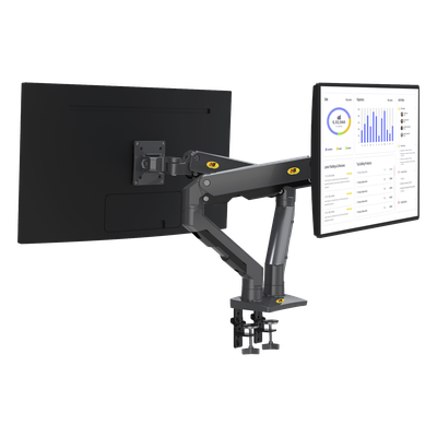 G65-NB - Soporte de Escritorio Articulado / 2 Monitores 27-34