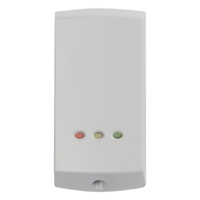 9320 - Lector de proximidad autónomo / 10,000 usuarios / 12VCC / Exterior / 38 x 78 x 12.7 mm (1.5 x 3.1 x 0.5 in)