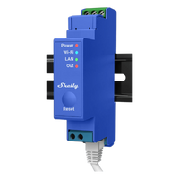 SHELLYPRO1 - Relevador Inteligente / 1 Canal / Contacto Seco / Wi-Fi, Bluetooth y Ethernet / 16 A / Riel DIN / -20°C a +40°C