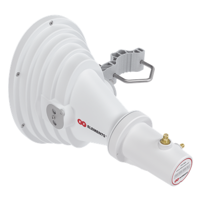 STH-A45-USMA - Antena Sectorial Horn / Radiación Asimétrica 45° / 4.9 - 6.4 GHz / 17 dBi / Conector RP-SMA / 238 x 245 x 163 mm
