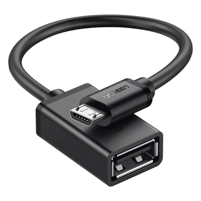 10396 - Ugreen 10396 cable USB USB 2.0 0,12 m USB A Micro-USB B 0,48 Gbit/s Negro
