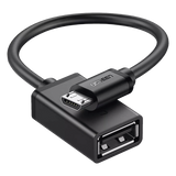 10396 - Ugreen 10396 cable USB USB 2.0 0,12 m USB A Micro-USB B 0,48 Gbit/s Negro