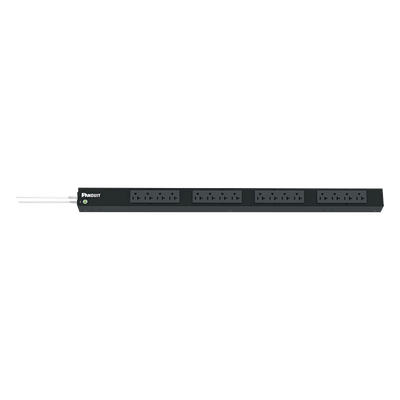 P16B07M - PDU Básico para Rack / 16 Contactos NEMA 5-20R / 20 A / 120 Vca / Montaje Vertical 0U / Cable 3 m (9.8 ft)
