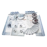KT-GR208 - Kit D / Herrajes P / Puertas de Garage
