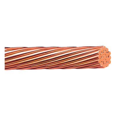 H-482/100 - Cable Eléctrico de Cobre Desnudo / Calibre 2/0 AWG / 19 Hilos / 100 m (328 pies) / 360 A / 67.43 mm²