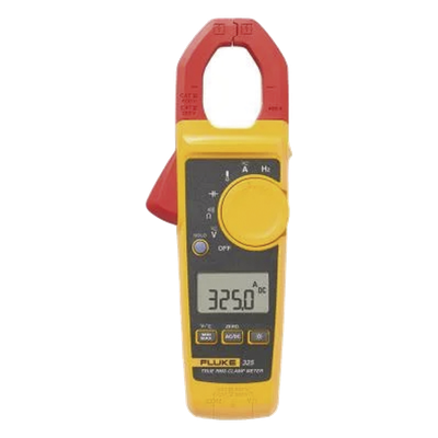 FLUKE-325 - Pinza Amperimétrica / True RMS 400A AC/DC / 600V AC/DC / Temperatura -10°C a 400°C / CAT III 600V / CAT IV 300V / 283 g / 0.62 lb