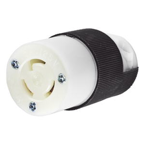 HUB-HBL-4729C - Conector Industrial / 15 A 125 V CA / 2 Polos 3 Hilos / NEMA L5-15R / 2.78' x 1.52' / 18-10 AWG