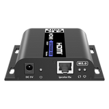 TT-483RX - Receptor Extensor HDMI sobre IP / 4K@60Hz / Alcance 120 m (393.7 ft) / HDMI 2.0 / HDCP 2.2 / 18 Gbps / IR Bidireccional / Matriz 256x256