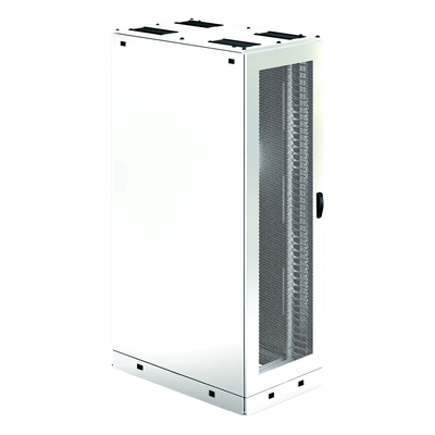 PS1SPE21812W - Gabinete para Servidor / 45U / 2163 x 800 x 1200 mm (85 x 31.5 x 47.2 in) / Acero 12 Gauge / RAL 9003 Blanco / Carga Estática 1361 kg / Base con Ruedas y Niveladores